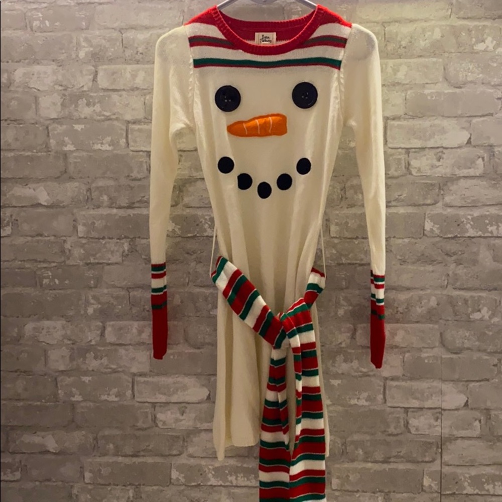 Ugly sweater dress